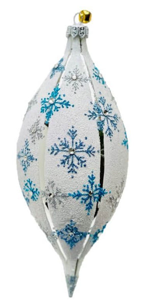 White Christmas Ornament by JingleNog