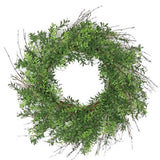Twig & Boxwood Wreath - 24