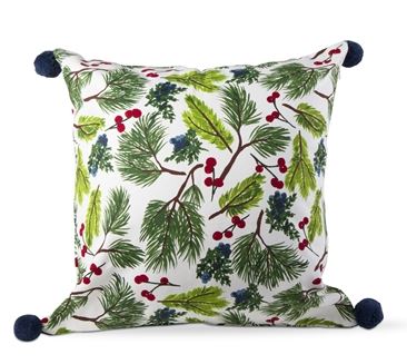 Juniper Sprig Throw Pillow