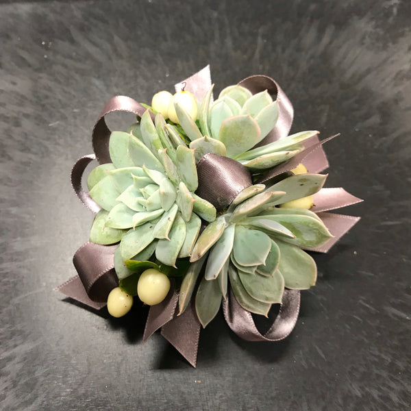 Succulent Corsage