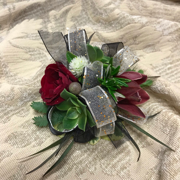 Succulent Corsage