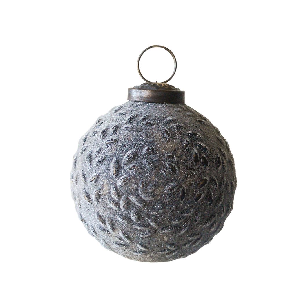 Antique Gold Glass Ornaments