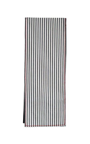 Black Striped Table Runner
