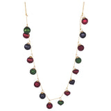 Textured Glass Ball Garland