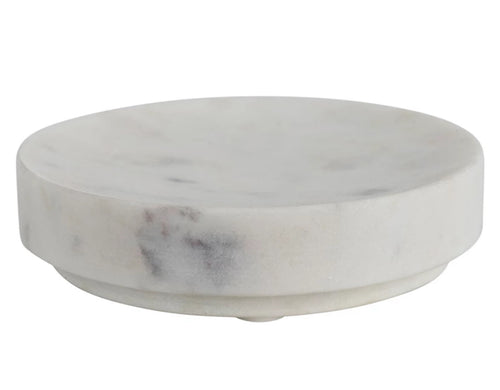 Round Marble Soap Dish