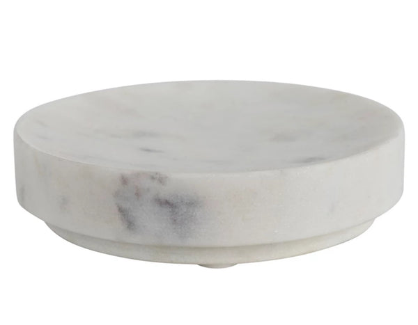 Round Marble Soap Dish