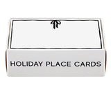 Black Bow Place Cards