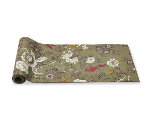 Autumn Toile Table Runner