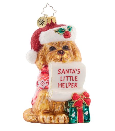 Knock, Knock...Santa is Here! by Christopher Radko