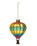 Glass Hot Air Balloon Ornament