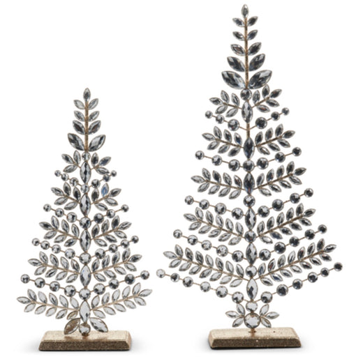 Bejeweled Table Top Trees