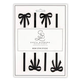 Black Bow Acrylic Stir Sticks