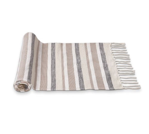 Sand & Sky Woven Stripe Table Runner