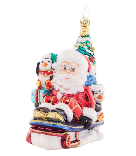 Knock, Knock...Santa is Here! by Christopher Radko