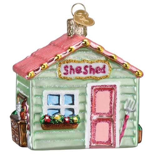 She Shed by Old World Christmas