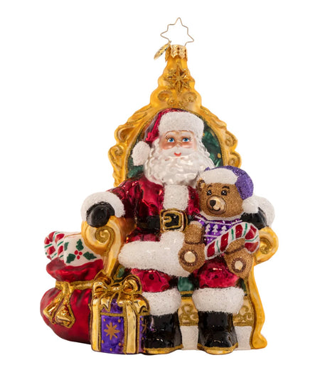 Knock, Knock...Santa is Here! by Christopher Radko