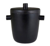 Black Wooden Ice Bucket