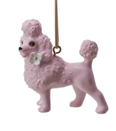 Vintage Poodle Ornaments