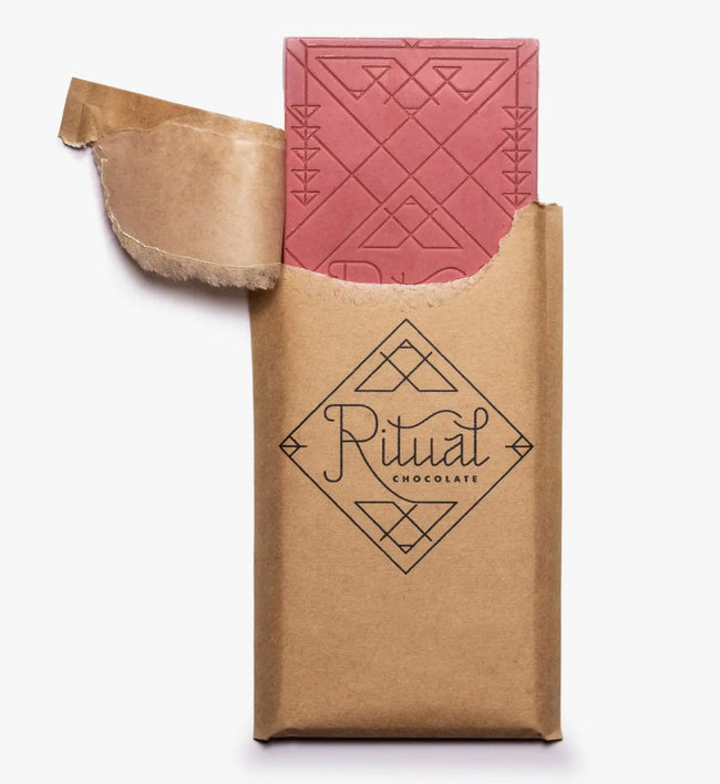 Raspberry Blush Chocolate Bar by Ritual Chocolate