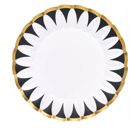 Gold Ball Wooden Party Picks by Sophistiplate