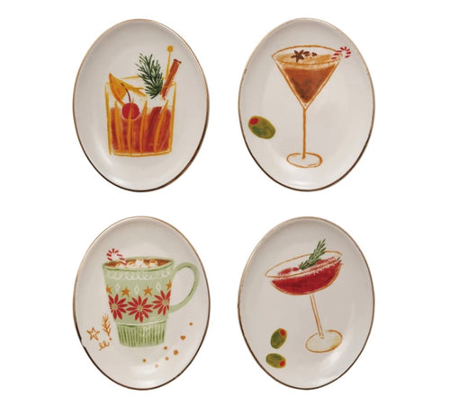 Holiday Cocktail Themed Mini Dishes