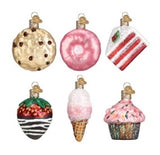 Mini Dessert Ornament Set by Old World Christmas