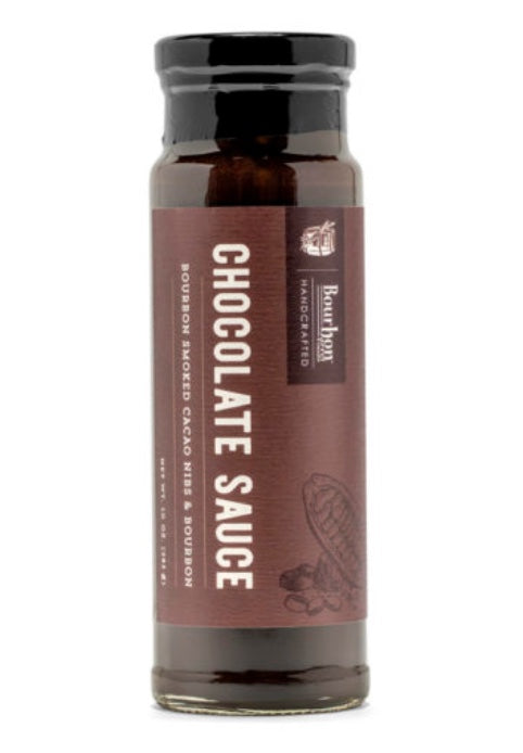 Bourbon Smoked Cacao Nib & Bourbon Chocolate Sauce