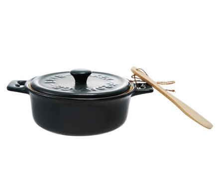 Stoneware Brie Baker w/Spreader