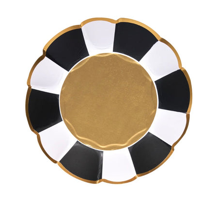 Gold Ball Wooden Party Picks by Sophistiplate