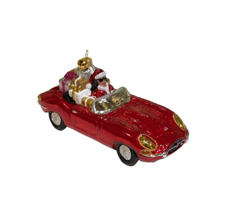 Tina Ornament by JingleNog - Red