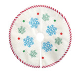 Mini Snowflake Tree Skirt by Old World Christmas