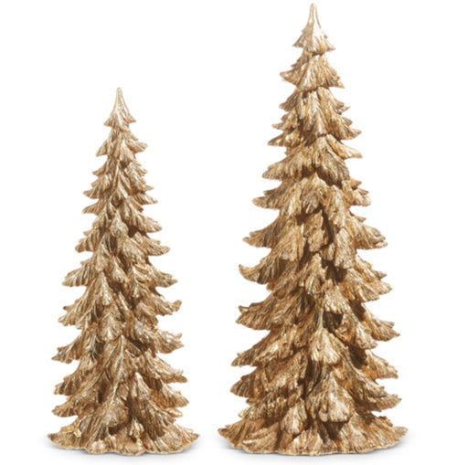 Metallic Gold Trees