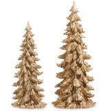 Metallic Gold Trees