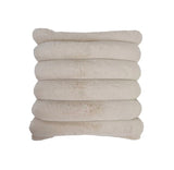 Channel Stitched Faux Fur Pillows