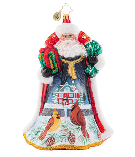 Knock, Knock...Santa is Here! by Christopher Radko