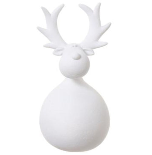 Modern White Reindeer