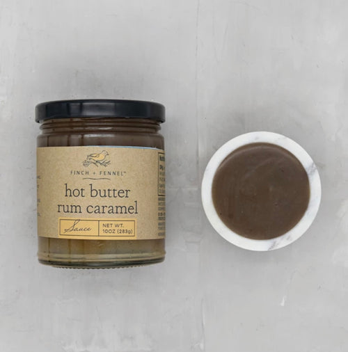 Hot Butter Rum Caramel Sauce