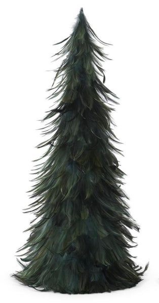 Emerald Green Feather Trees