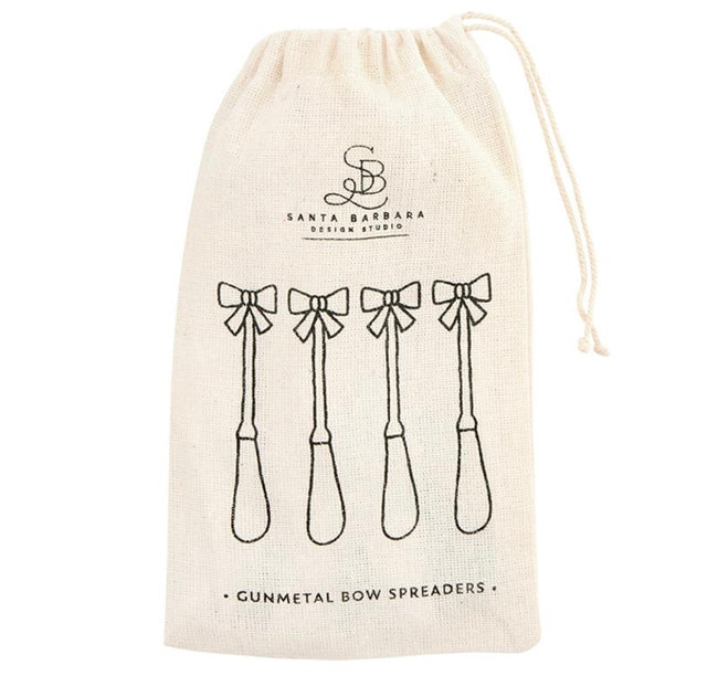 Gunmetal Bow Spreader Set