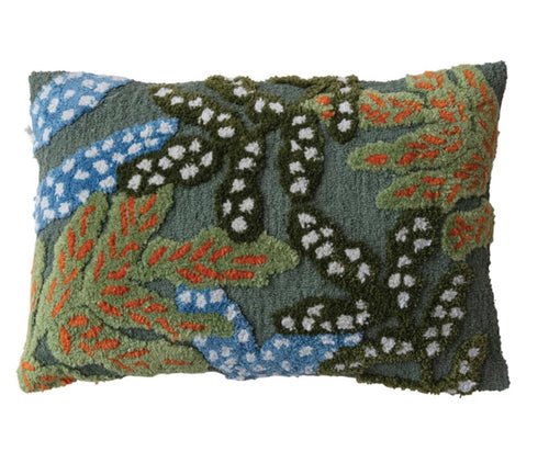 Tufted Botanicals Lumbar Pillow