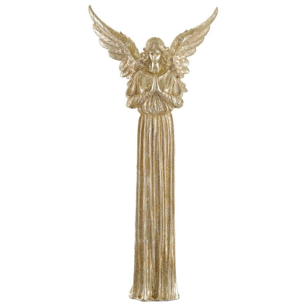 Praying Gold Angel Statue
