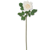White Rose Stem - 25