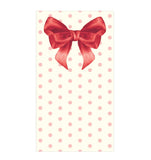 Pink Bows Paper Guest Towels by Sophistiplate