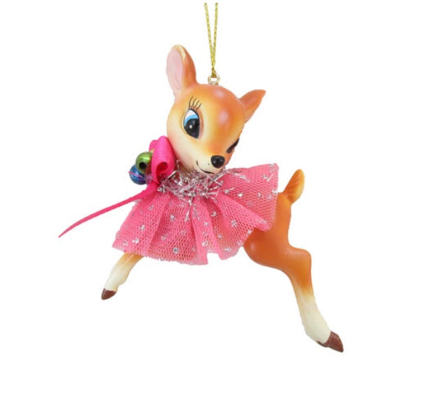 Retro Deer Ornament