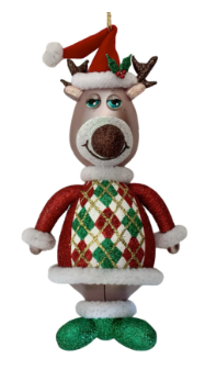 Katie Kat Ornament by JingleNog