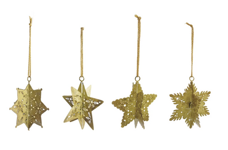 Embossed Two-Tone Mercury Glass Tree
