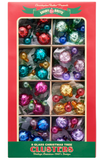 Shiny Brite - Vivid Vintage 8 Count 6Pc 1' & .5