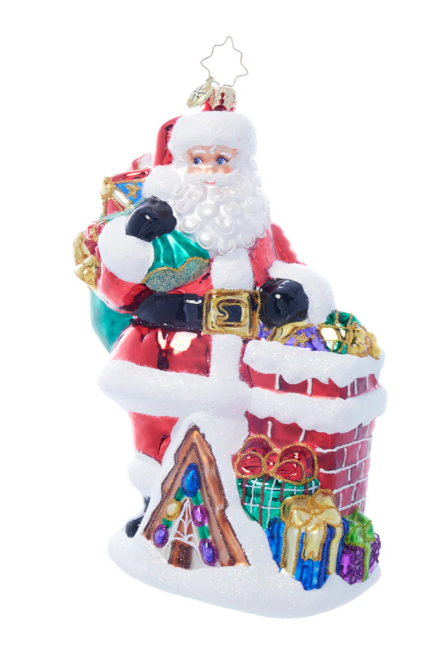 Knock, Knock...Santa is Here! by Christopher Radko
