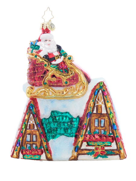Knock, Knock...Santa is Here! by Christopher Radko