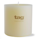 Color Studio Ivory Pillar Candles by Tag